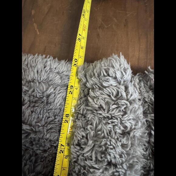 High Fuzzy Socks Over Knee Winter Leg Warmers Plush Slipper Sleeping Cozy Socks - Picture 6 of 6